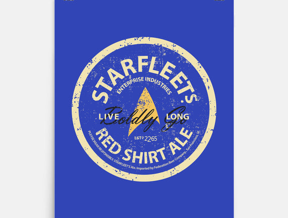 Starfleet's Red Shirt Ale