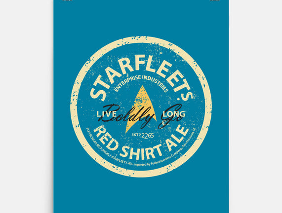 Starfleet's Red Shirt Ale