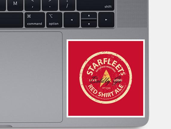 Starfleet's Red Shirt Ale