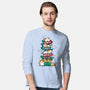 Travel Arrow Cats-Mens-Long Sleeved-Tee-krisren28