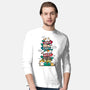 Travel Arrow Cats-Mens-Long Sleeved-Tee-krisren28