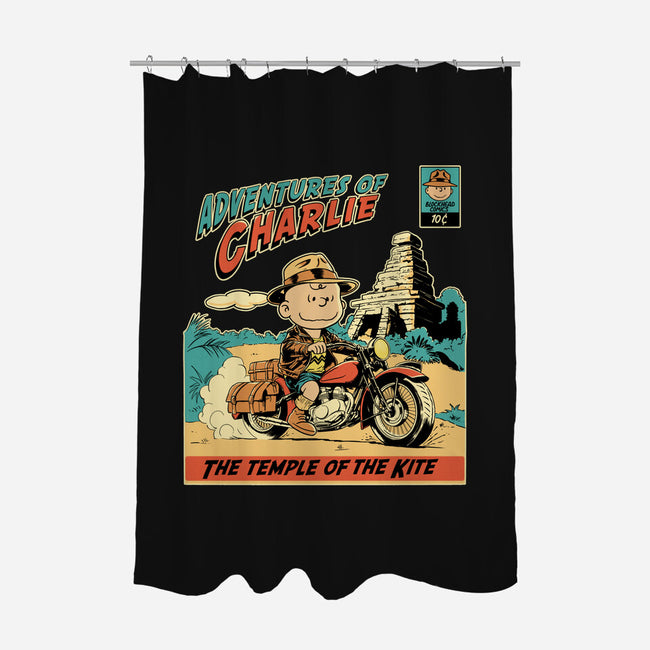 Adventures Of Charlie-None-Polyester-Shower Curtain-P1yu5h