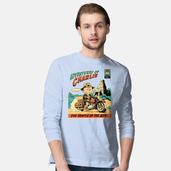 Adventures Of Charlie-Mens-Long Sleeved-Tee-P1yu5h