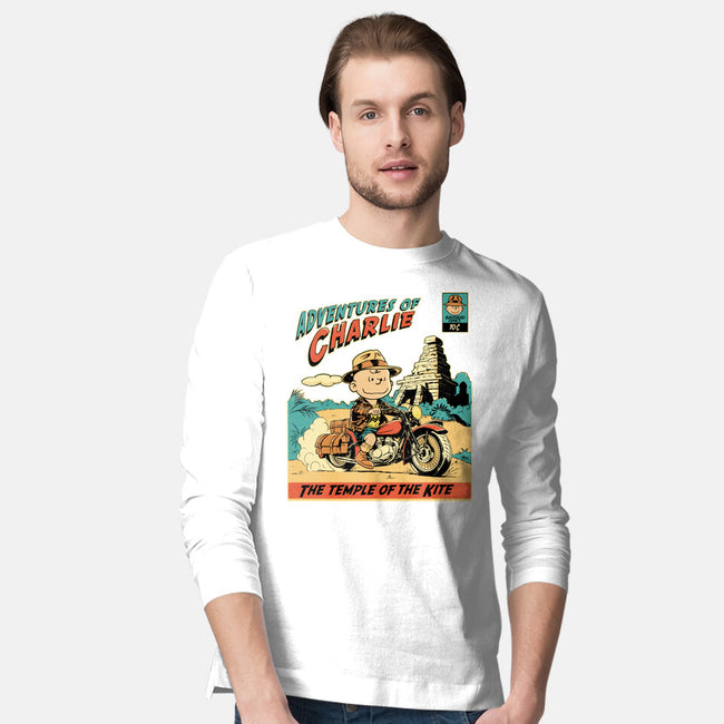 Adventures Of Charlie-Mens-Long Sleeved-Tee-P1yu5h