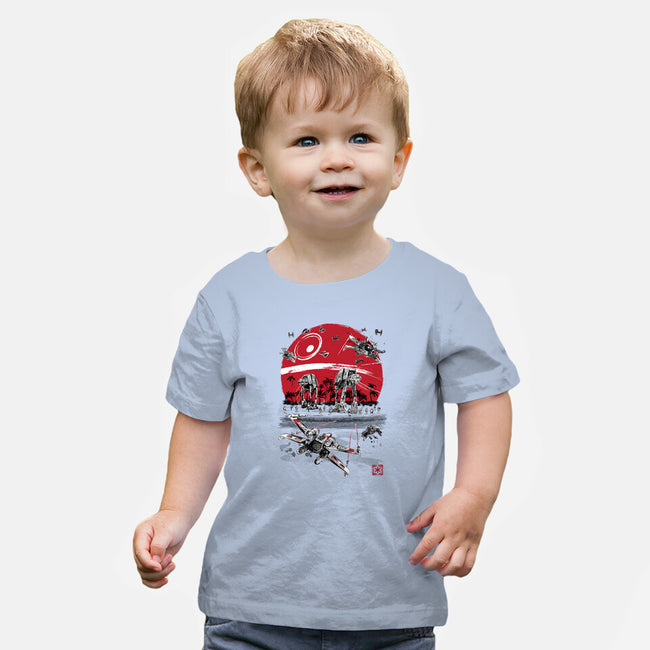 Battle On The Beach-Baby-Basic-Tee-DrMonekers
