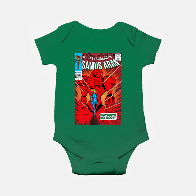 Samus No More-Baby-Basic-Onesie-demonigote