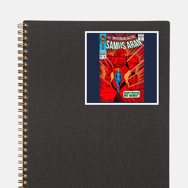 Samus No More-None-Glossy-Sticker-demonigote