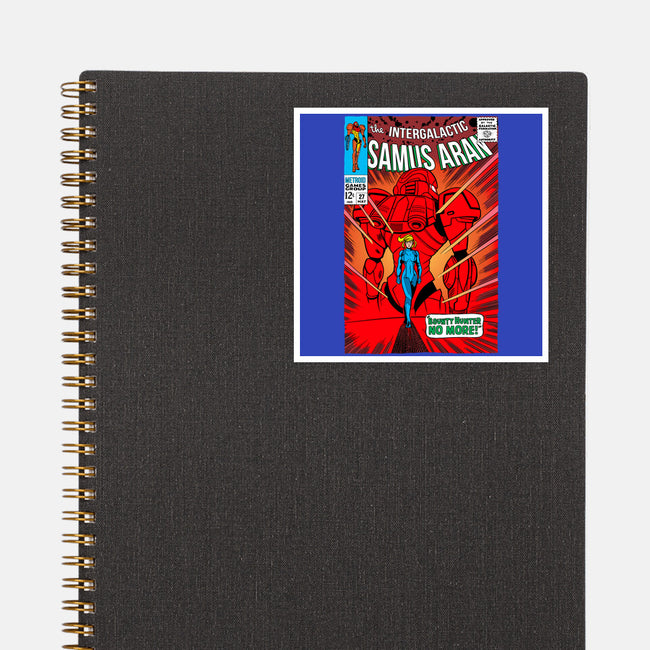 Samus No More-None-Glossy-Sticker-demonigote