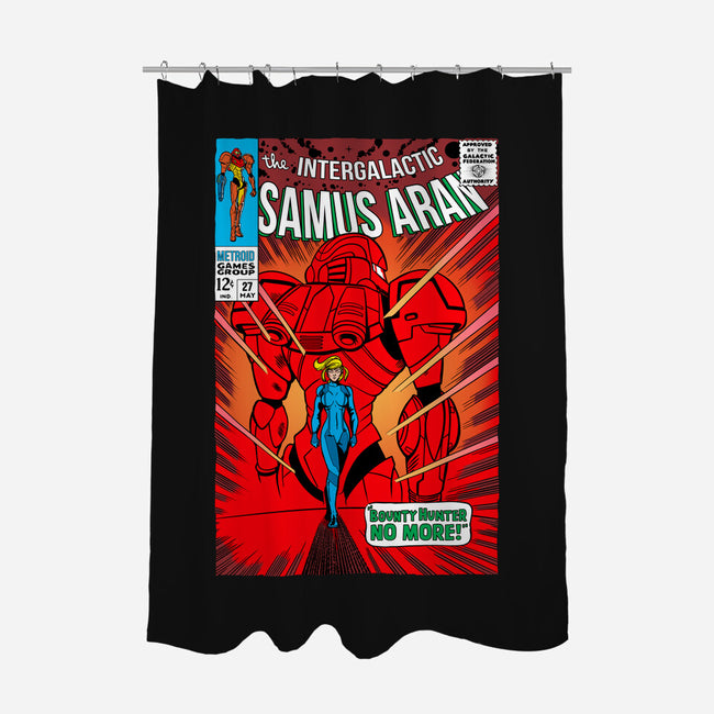 Samus No More-None-Polyester-Shower Curtain-demonigote