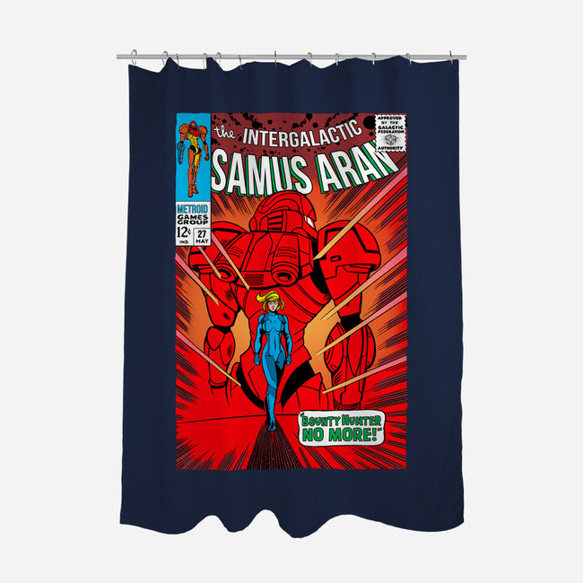 Samus No More-None-Polyester-Shower Curtain-demonigote