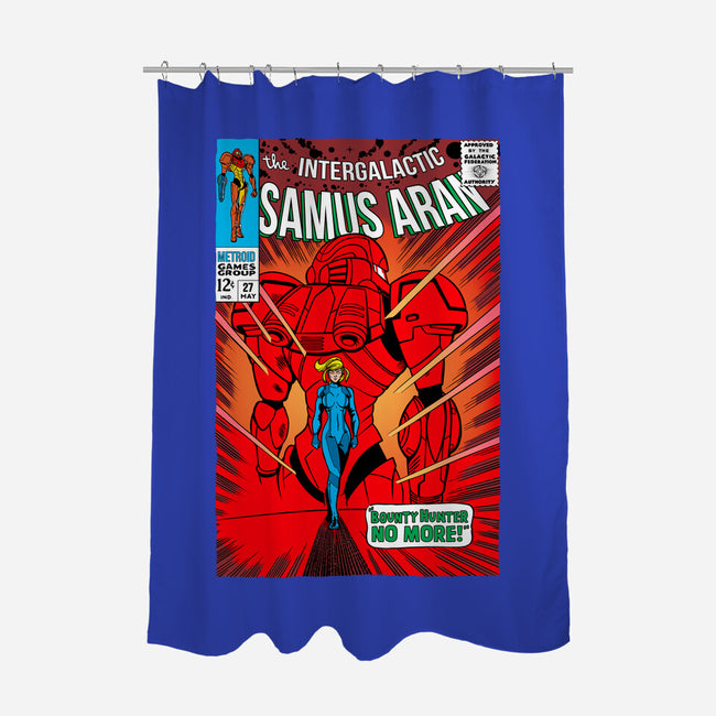 Samus No More-None-Polyester-Shower Curtain-demonigote