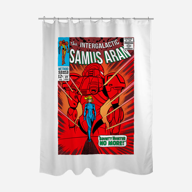 Samus No More-None-Polyester-Shower Curtain-demonigote