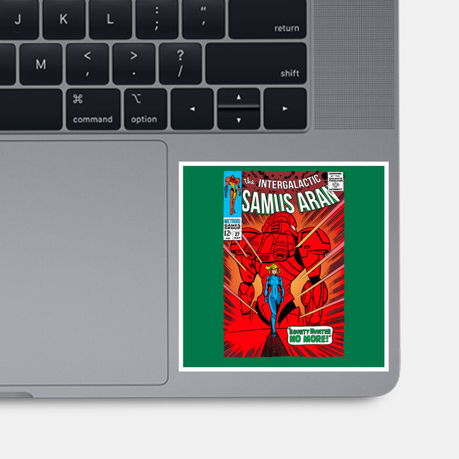 Samus No More-None-Glossy-Sticker-demonigote