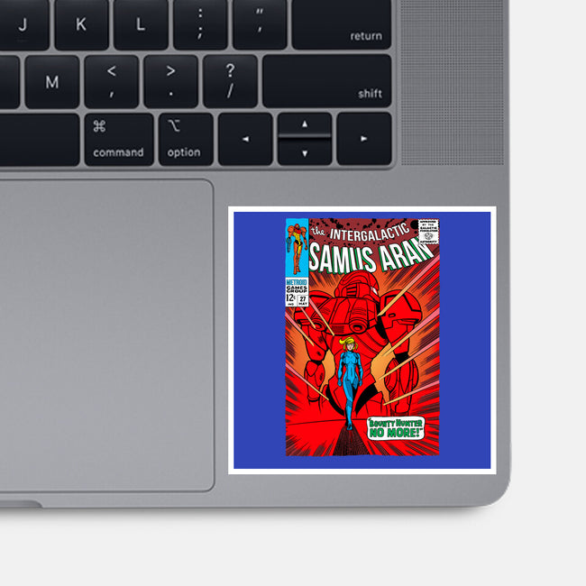 Samus No More-None-Glossy-Sticker-demonigote