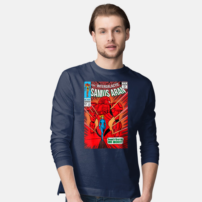 Samus No More-Mens-Long Sleeved-Tee-demonigote
