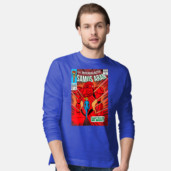 Samus No More-Mens-Long Sleeved-Tee-demonigote