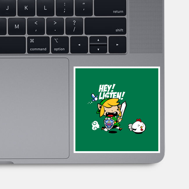 Listen-None-Glossy-Sticker-demonigote