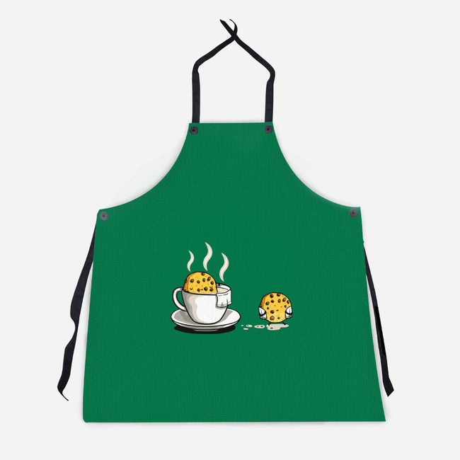 Cookie Jacuzzi-Unisex-Kitchen-Apron-demonigote