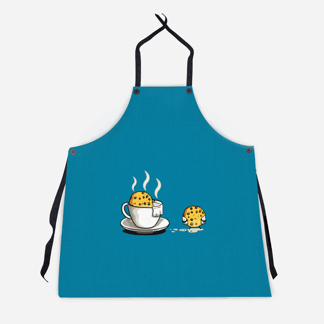 Cookie Jacuzzi-Unisex-Kitchen-Apron-demonigote