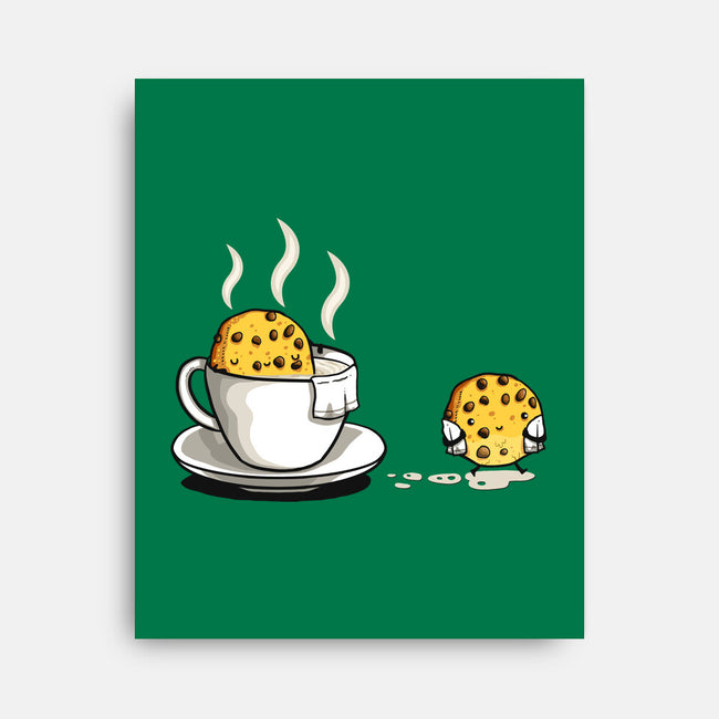 Cookie Jacuzzi-None-Stretched-Canvas-demonigote