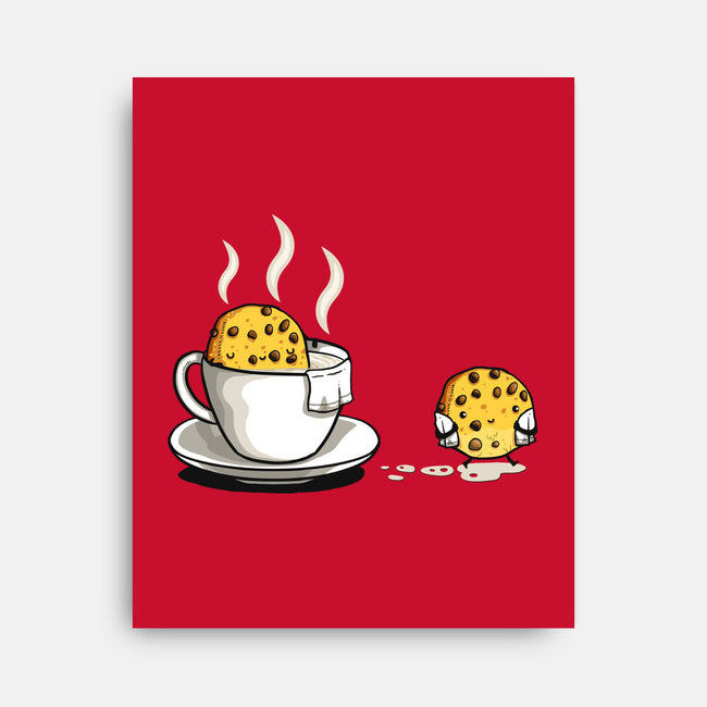 Cookie Jacuzzi-None-Stretched-Canvas-demonigote