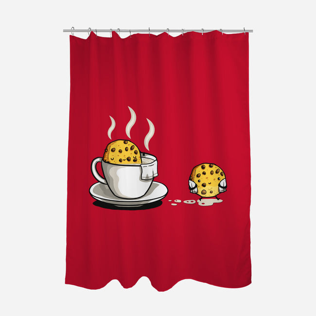 Cookie Jacuzzi-None-Polyester-Shower Curtain-demonigote