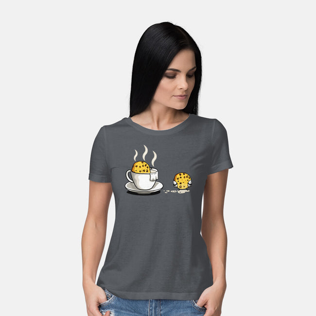 Cookie Jacuzzi-Womens-Basic-Tee-demonigote