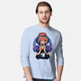 Snow Princess Flower Face-Mens-Long Sleeved-Tee-rmatix