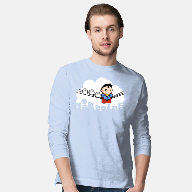Little Birds-Mens-Long Sleeved-Tee-demonigote
