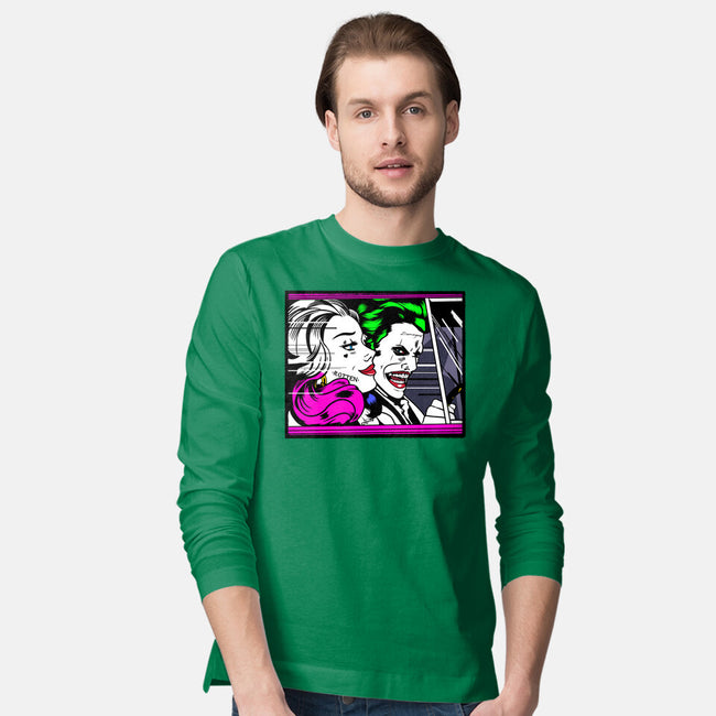 In the JokeCar-Mens-Long Sleeved-Tee-demonigote