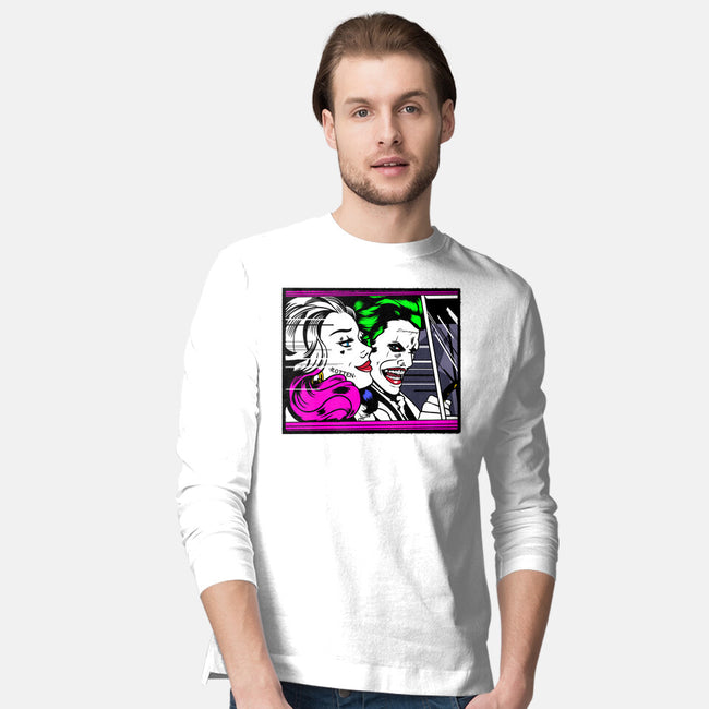 In the JokeCar-Mens-Long Sleeved-Tee-demonigote