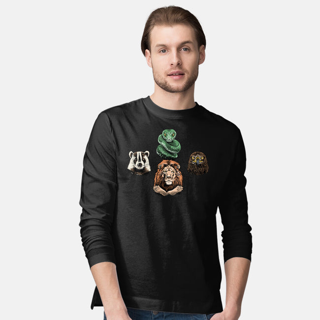 Hogwarts Rhapsody-Mens-Long Sleeved-Tee-zascanauta
