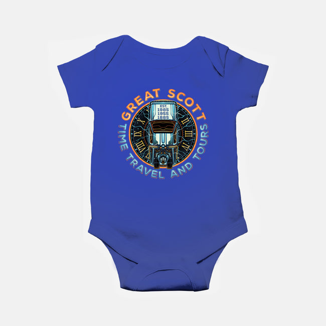 Time Travel And Tours-Baby-Basic-Onesie-momma_gorilla