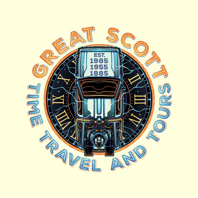 Time Travel And Tours-None-Glossy-Sticker-momma_gorilla