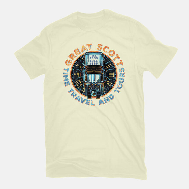 Time Travel And Tours-Mens-Basic-Tee-momma_gorilla