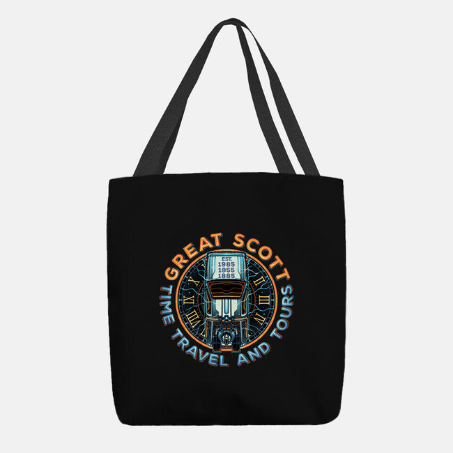 Time Travel And Tours-None-Basic Tote-Bag-momma_gorilla