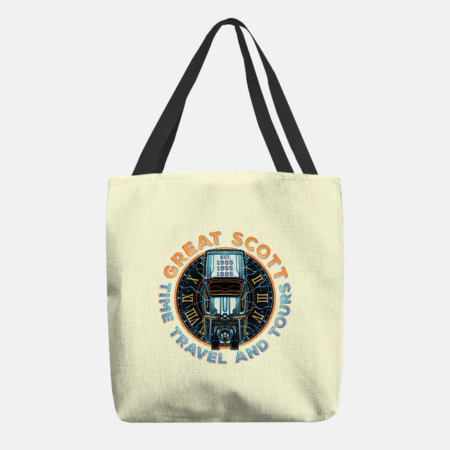 Time Travel And Tours-None-Basic Tote-Bag-momma_gorilla
