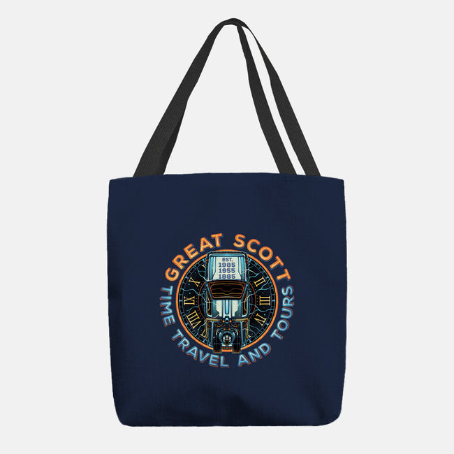 Time Travel And Tours-None-Basic Tote-Bag-momma_gorilla
