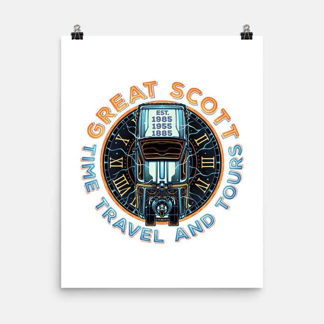 Time Travel And Tours-None-Matte-Poster-momma_gorilla