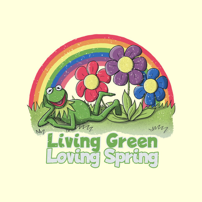 Living Green Loving Spring-None-Polyester-Shower Curtain-NMdesign