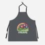 Living Green Loving Spring-Unisex-Kitchen-Apron-NMdesign