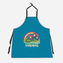 Living Green Loving Spring-Unisex-Kitchen-Apron-NMdesign