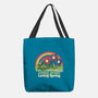 Living Green Loving Spring-None-Basic Tote-Bag-NMdesign