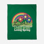 Living Green Loving Spring-None-Fleece-Blanket-NMdesign