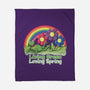 Living Green Loving Spring-None-Fleece-Blanket-NMdesign