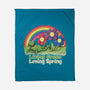 Living Green Loving Spring-None-Fleece-Blanket-NMdesign