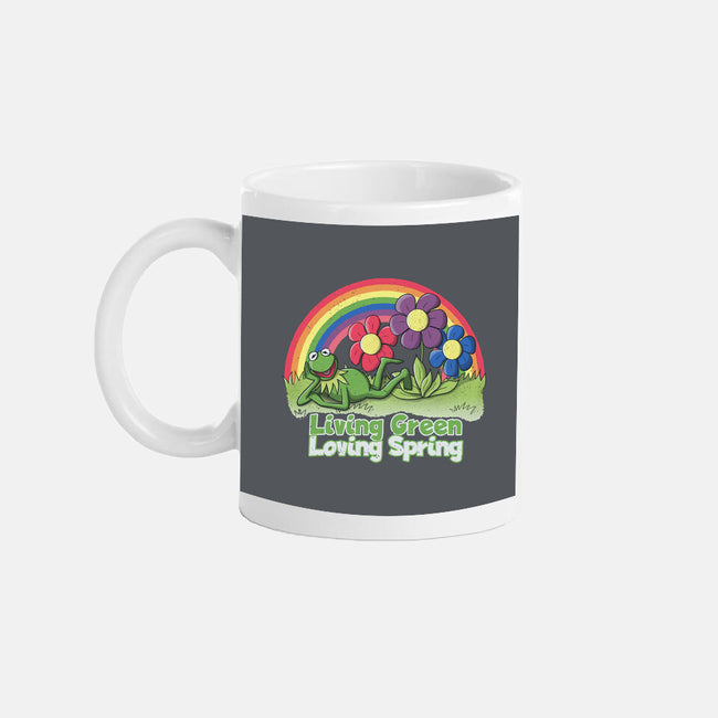 Living Green Loving Spring-None-Mug-Drinkware-NMdesign