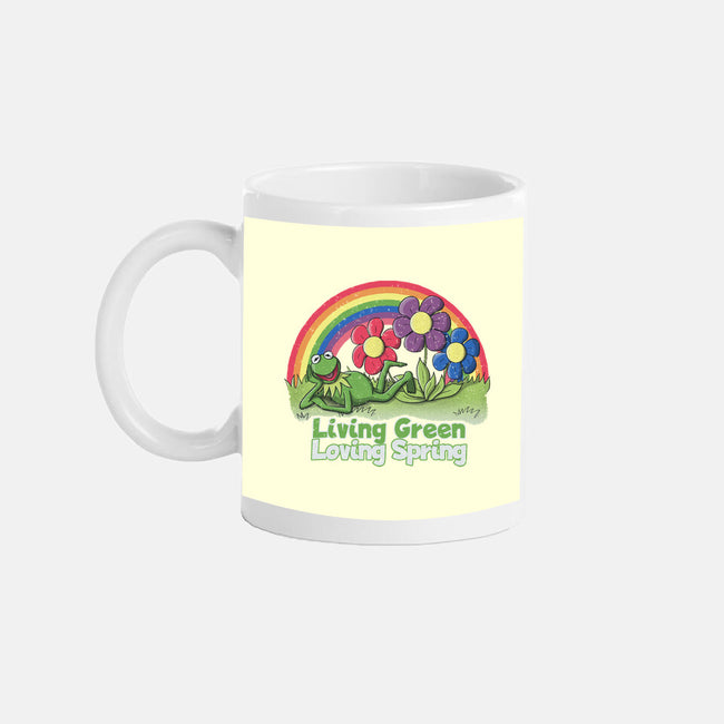 Living Green Loving Spring-None-Mug-Drinkware-NMdesign