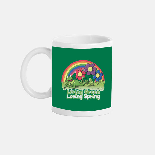 Living Green Loving Spring-None-Mug-Drinkware-NMdesign