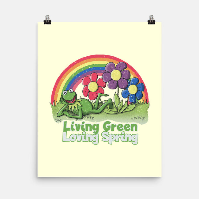Living Green Loving Spring-None-Matte-Poster-NMdesign